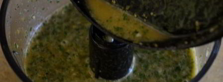 стейк с соусом халапеньо чимичурри. Шаг 3