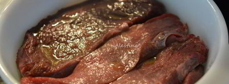 стейк в лаймовом маринаде. Шаг 2