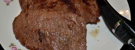 стейк в соусе из грибов шиитаке. Шаг 3