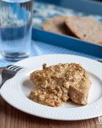 Стейки из индейки с миндальным соусом