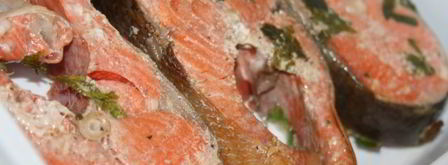 стейки нерки на гриль-доске. Шаг 5