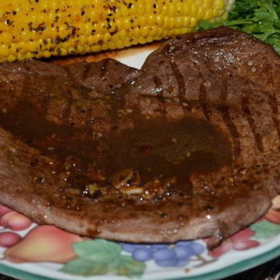 Рецепт стейков в бальзамической глазури