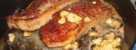 стриплойн — стейк с зеленой фасолью. Шаг 18