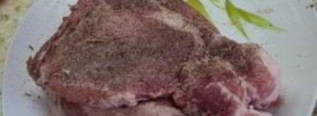 свиной стейк. Шаг 3