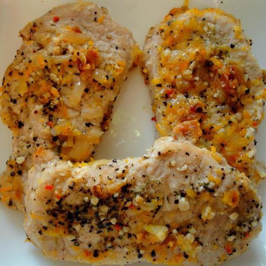 Рецепт свиных стейков шашлык