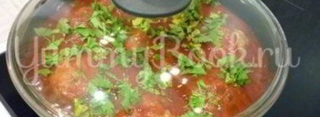 чесночные тефтели с морковью в остром соусе. Шаг 13