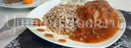 чесночные тефтели с морковью в остром соусе. Шаг 15