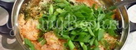 чесночные тефтели с морковью в остром соусе. Шаг 6