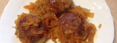 картофельные тефтели с грибами. Шаг 10