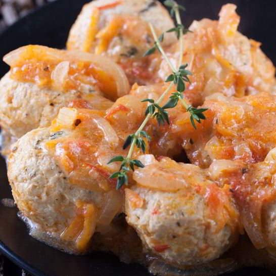 Рецепт куриных тефтелей с капустой