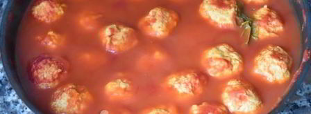 куриные тефтели в томатном соусе. Шаг 8