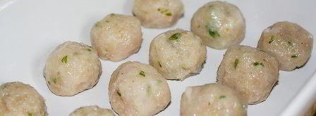 паста с куриными тефтелями под тыквенным соусом. Шаг 2