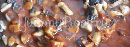 рыбные тефтели с грибным соусом. Шаг 5