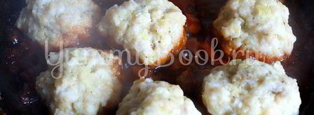 рыбные тефтели с грибным соусом. Шаг 6