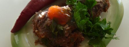 рыбные тефтели с красной капустой и коричневым рисом. Шаг 3