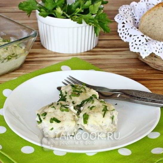 Рецепт рыбных тефтелей в сметанном соусе