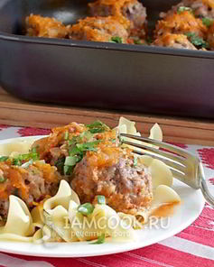 Тефтели из говядины в духовке