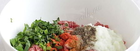 тефтели из говядины в духовке. Шаг 3