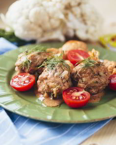 Тефтели из индейки в сливочно-томатном соусе