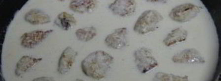 тефтели куриные в сливочном соусе. Шаг 5