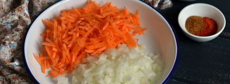 тефтели на сковороде. Шаг 3