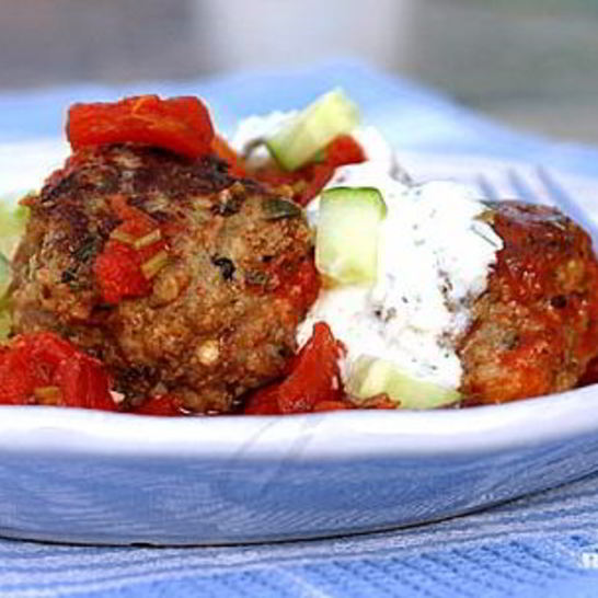 Рецепт тефтелей по-гречески