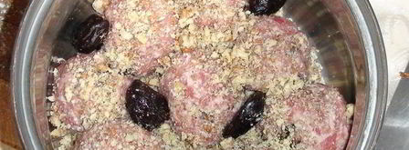 тефтели с черносливом и грецкими орехами. Шаг 4