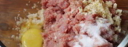 тефтели с чесночным хлебом. Шаг 2