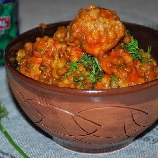 Рецепт тефтелей с машем