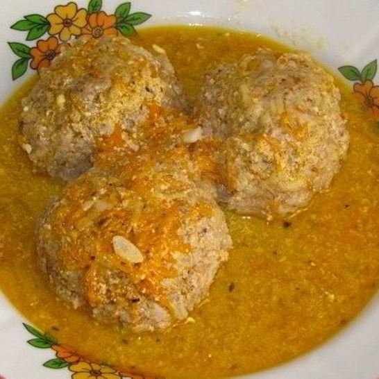 Рецепт тефтелей с подливой в духовке