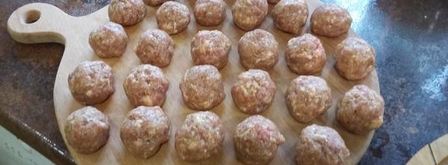 тефтели с сыром по-итальянски. Шаг 2