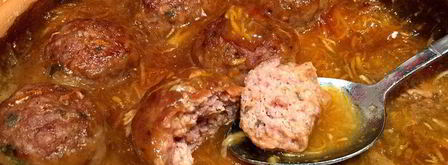 тефтели в апельсиновом соусе. Шаг 9