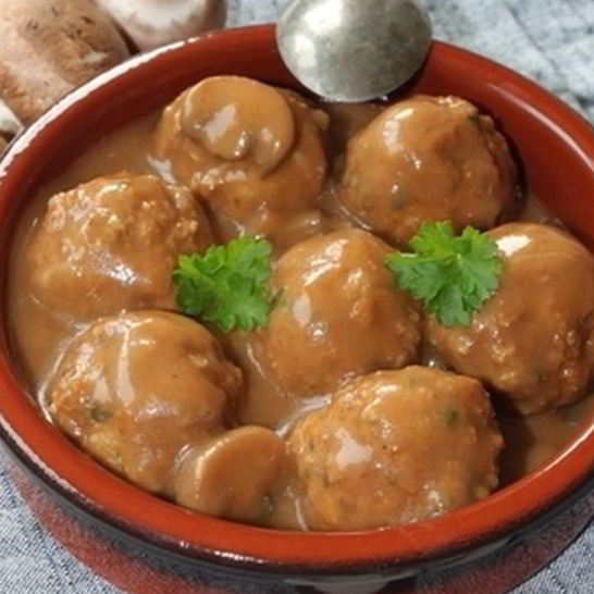 Рецепт тефтелек по-охотничьи