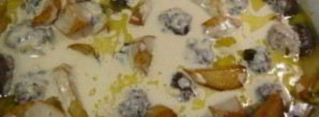 тушеная картошка с тефтелями. Шаг 5