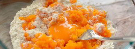 тыквенные ньокки с соусом альфредо. Шаг 3