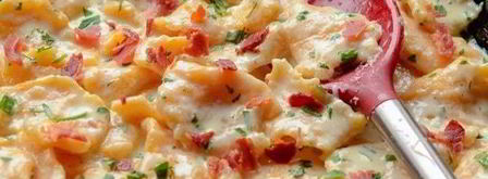 тыквенные ньокки с соусом альфредо. Шаг 12