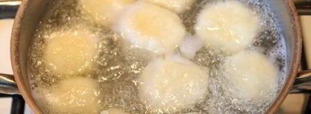 ленивые вареники без муки. Шаг 12