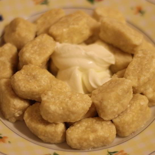 Рецепт ленивых вареников на овсяной муке