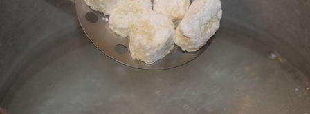 ленивые вареники на овсяной муке. Шаг 5