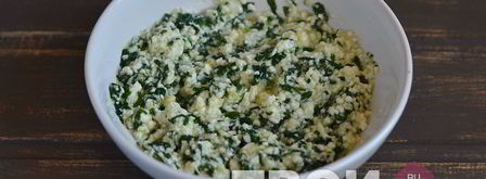 ленивые вареники со шпинатом. Шаг 5