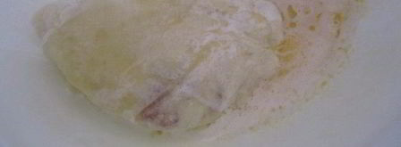 паровые вареники с вишней и клубникой. Шаг 5