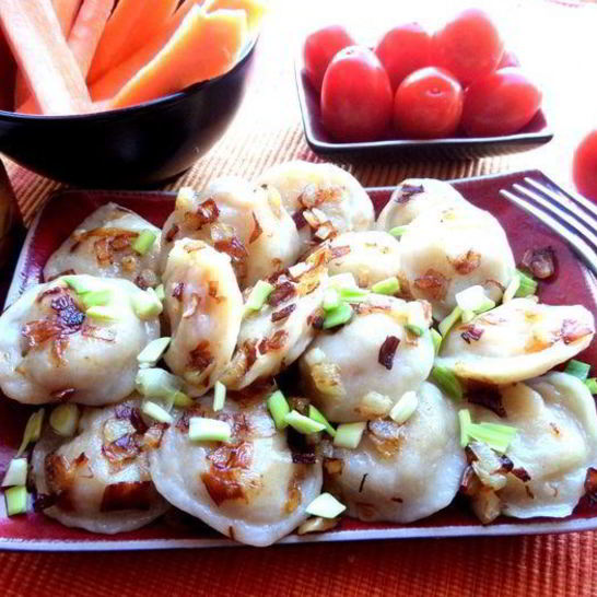 Рецепт постных вареников с картошкой