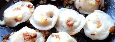 постные вареники с картошкой. Шаг 25