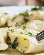 Постные вареники