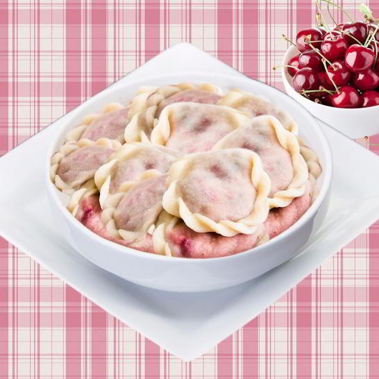 Рецепт вареников из замороженных ягод постные