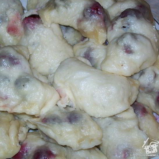 Рецепт вареников на дрожжевом тесте