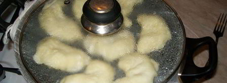 вареники на дрожжевом тесте. Шаг 13