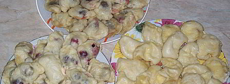 вареники на дрожжевом тесте. Шаг 15