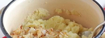 вареники на кислом молоке с картошкой и луком. Шаг 6