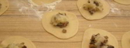 вареники на молоке с картошкой. Шаг 3